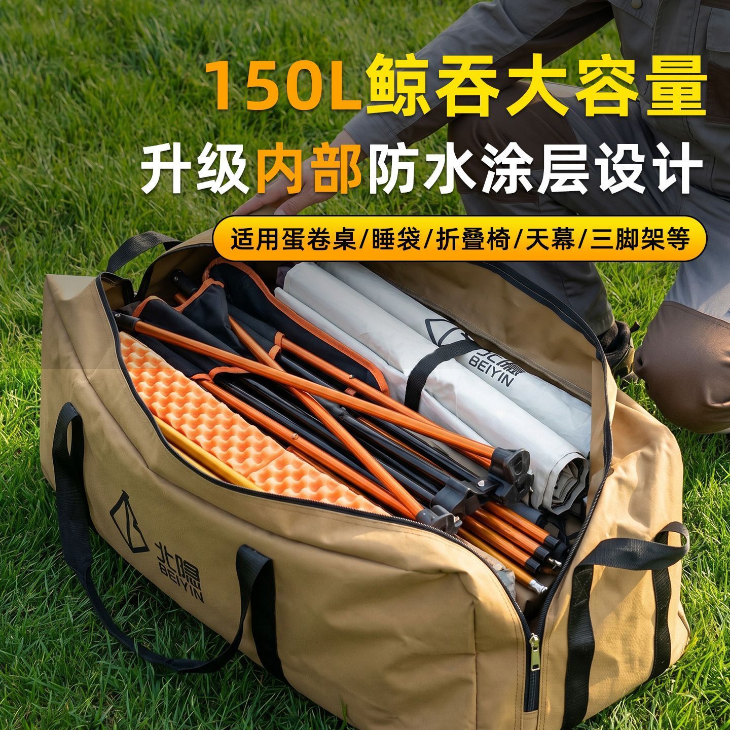 户外露营收纳包大容量防
