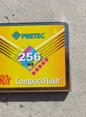 议价PRETEC CF工业控制卡256MB，成色非常棒，可维修