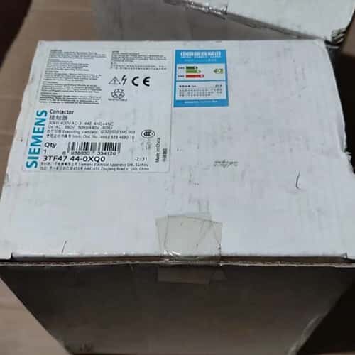 议价交流接触器3TF47 44-0XQ0，库存，实物拍可维修