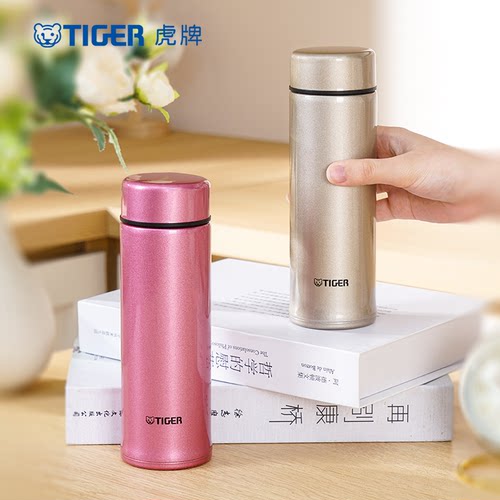 (微瑕)TIGER/虎牌保温杯MMP-M40C轻巧便携文艺男女士水杯400ML