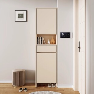 全铝鞋 储物柜靠墙大容量入户玄关柜墙角收纳柜 柜家用门口室内窄款