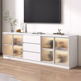 全铝蜂窝铝电视柜现代简约客厅收纳柜茶水柜卧室落地柜靠墙储物柜