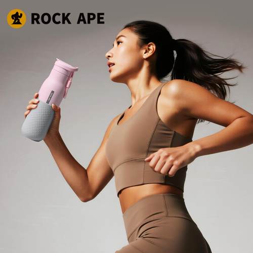 RockApe/洛克猩球保温杯男士高颜值保冷水杯女户外杯子车载不锈钢