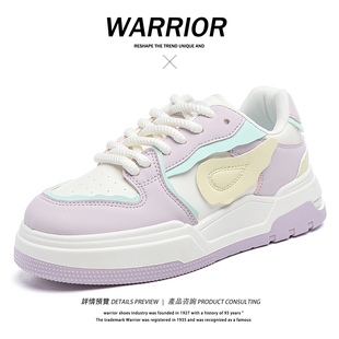 回力女鞋2025新款休闲板鞋可爱学生小众百搭厚底增高透气小白潮鞋