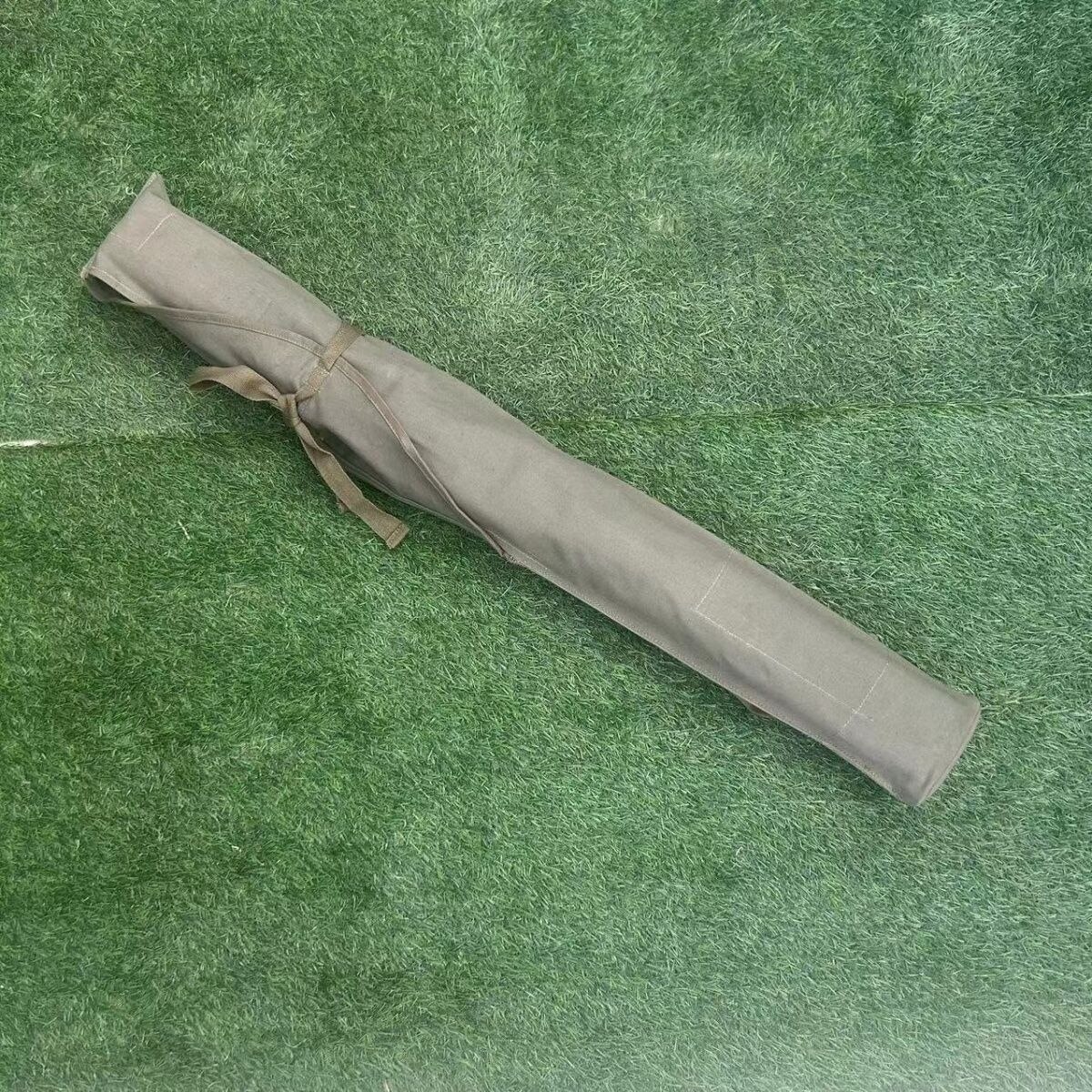 加厚便携户外新款溪流鱼护帆布专用防水折叠涂胶网兜配件小型钓鱼