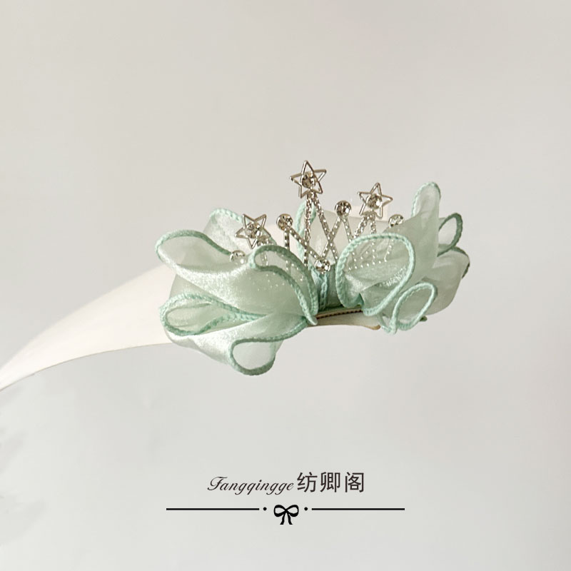 头饰皇冠儿童公主发夹