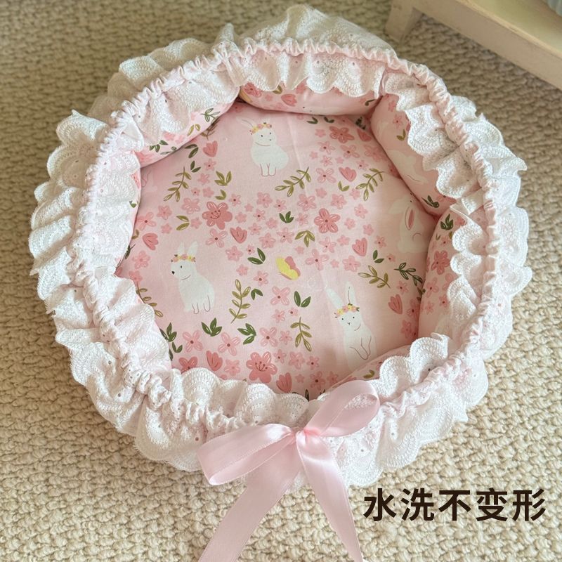 兔子窝仓鼠窝狗窝可爱猫窝狗窝蜜袋鼠鸟窝冬季宠物窝通用猫窝夏季