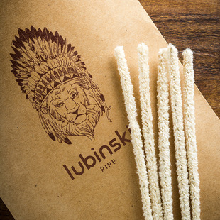 加密不掉毛软棉质50支通条烟斗烟嘴清洁工具烟斗配件通条纸袋收纳