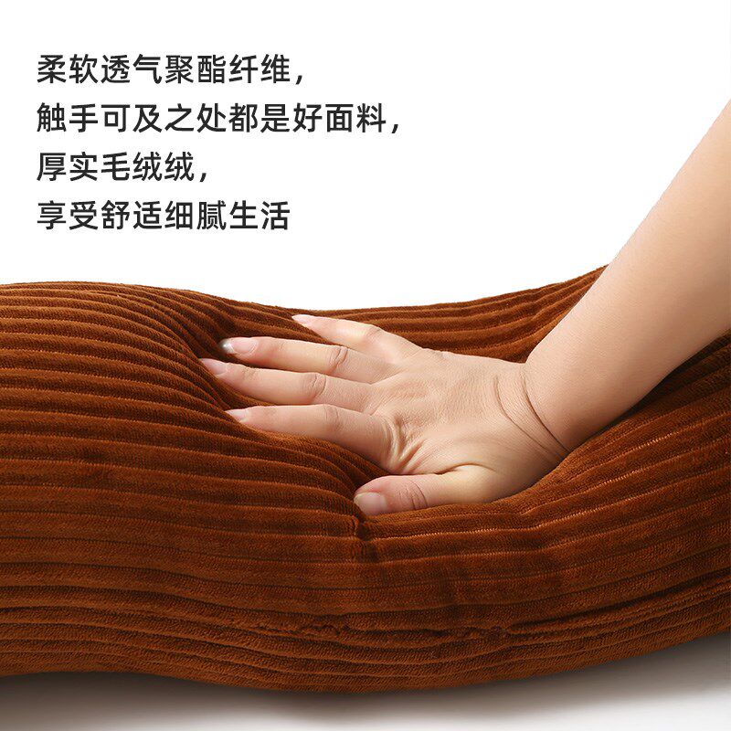 腊肠狗可爱抱枕沙发靠枕卧室垫长条形夹腿条形抱枕午睡枕颈枕腰枕