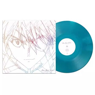 One Last Kiss EVA新世纪福音战士 宇多田光lp黑胶唱片 蓝胶