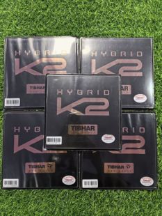 TIBHAR挺拔K2德国进口粘性乒乓球胶皮兵乓球拍套胶专业反胶