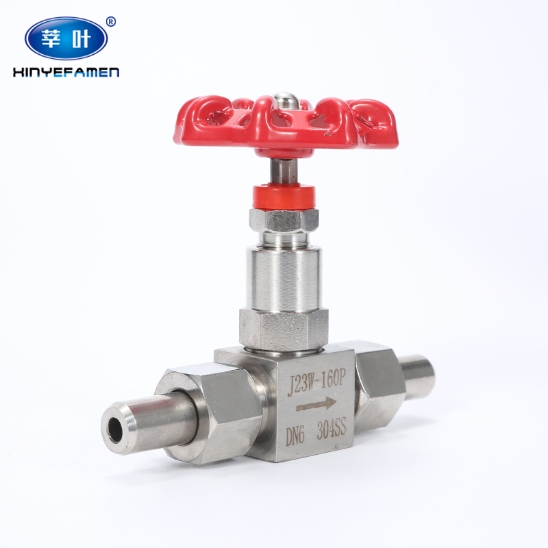 J23W-160P/160R 304/316不锈钢焊接针型阀 高压焊接针型阀DN10 15