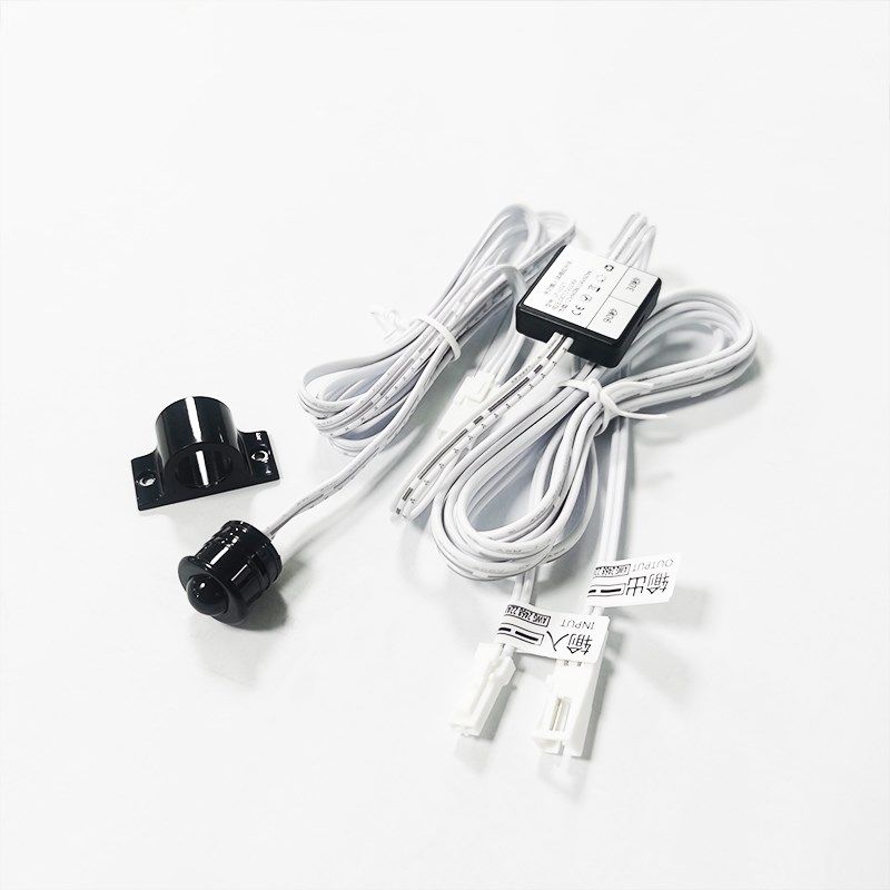 12V24V人体感应器缓亮缓灭鞋柜玄关FLED灯带控制开关感应器工厂店