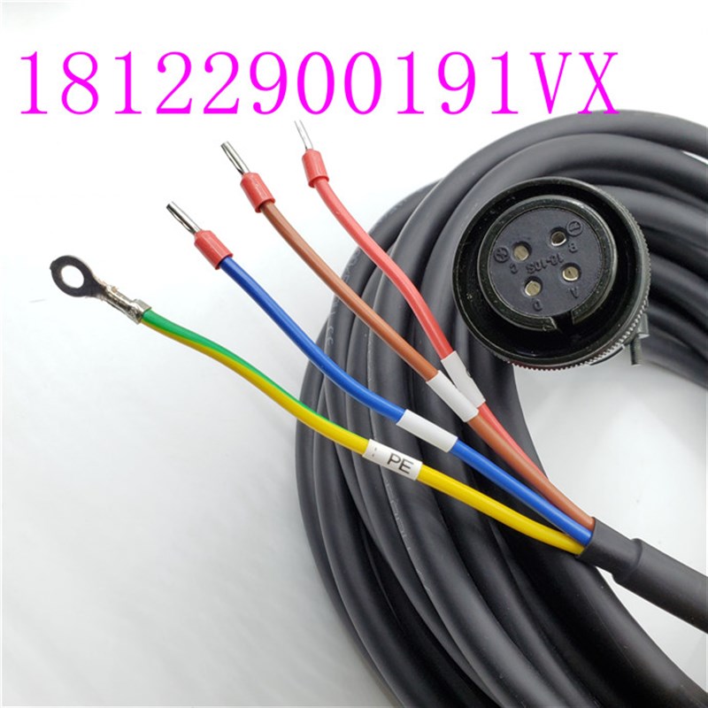 富士GYH GYL电机动力线WSK-P06P-M MS3108B20-4S GYL132B6-TG2