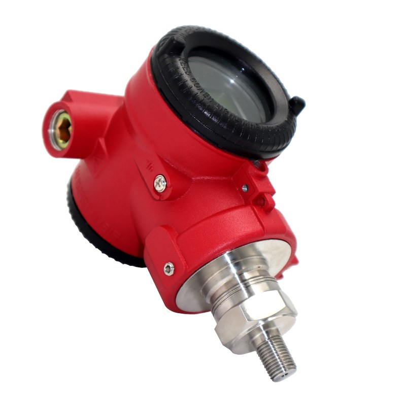 压力变送器2088扩散硅榔头型带显示螺纹带远传水压油压蒸汽传感器