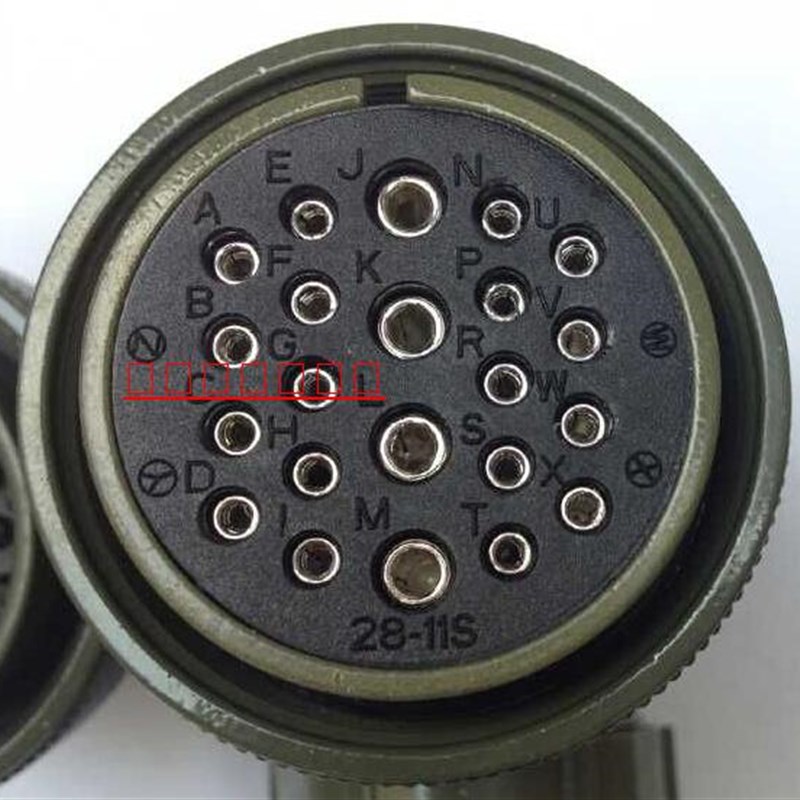 MS3108A28-11S MS3106A28-11P MS3102A28-11S  MS3102A28-11P22芯