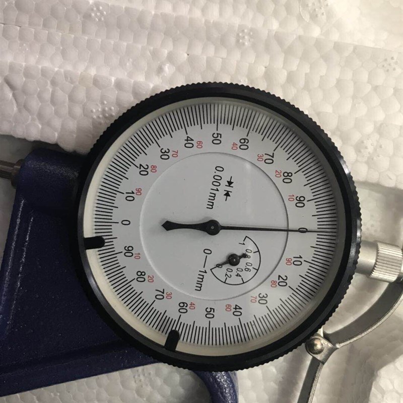 无锡锡晶CH-1-ST 薄膜测厚仪千分尺高精度0.001mm 平头纸张测厚尺