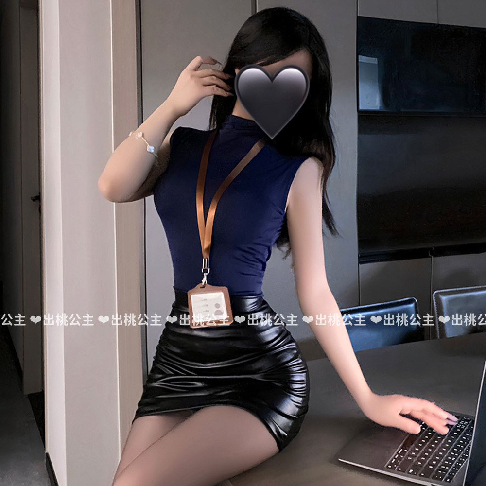 气质女秘书OL制服包臀皮裙套装