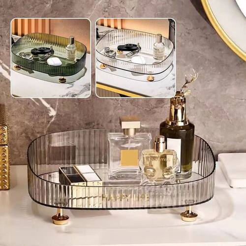 Large Capacity Makeup Perfume Organizer Transparent Anti-sli
