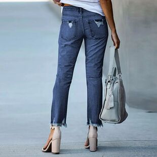 Spring Ripped New Summer And Women For Jeans Washed Casual