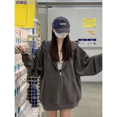 Oversize Women's Sweatshirts Autumn Casual Korean Long Sleev