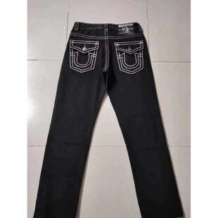 Y2K Clothes Waist Retro hop Jeans Hip Street Couple