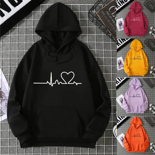 2025 Winter New Women's Hoodie High Street Unisex style Doub