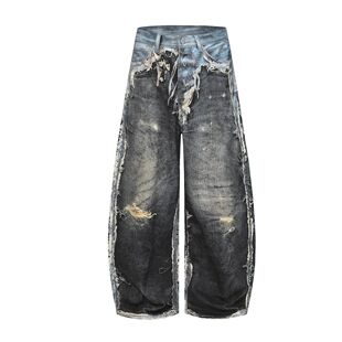 High Vibe Loose Hop Jeans Hip Fashion Fit Street Men Pants