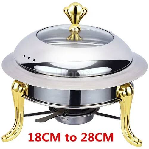 Golden stainless steel alcohol stove household commercial Re