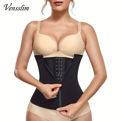 Vensslim Waist Trainer Tummy Control Wrap Women Zipper Slimm