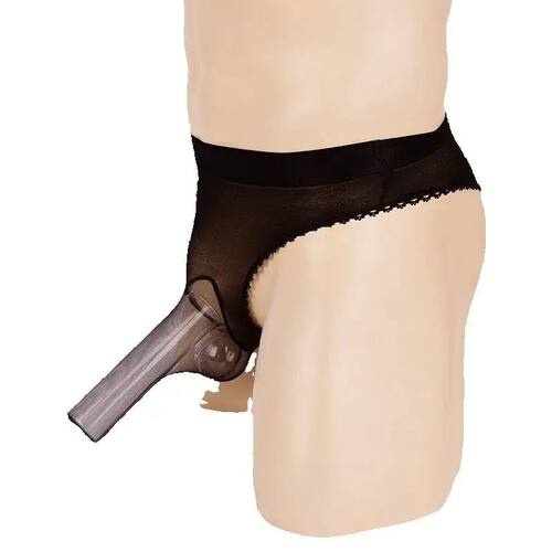 Exotic Sexy Men Mesh Bandage lingerie Thong  Pouch NightLife