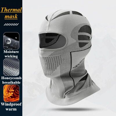 Thermal Scarf Balaclava Men Women All Face Mask Winter Warm