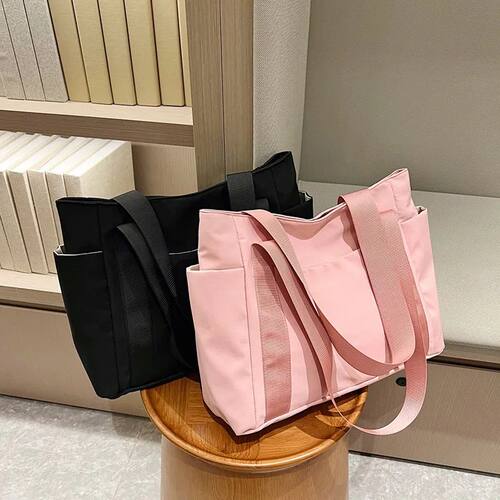 2024 New Handbags Casual Shopping Bags for Women Soft Canvas