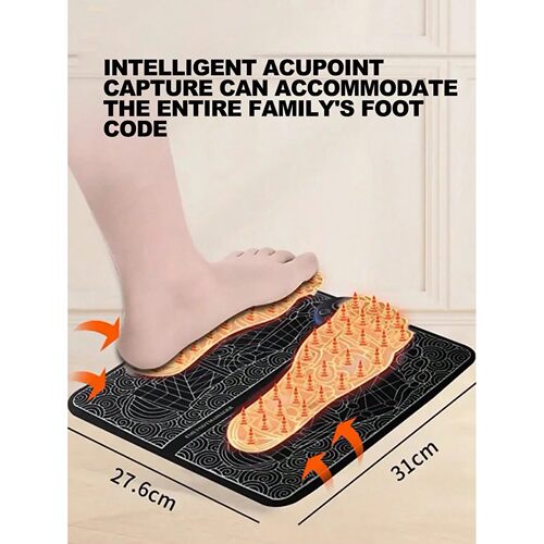 Foot Massager Foot Therapy Machine EMS Foot Massage Pad Puls