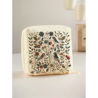 1 portable sanitary napkin storage bag, made of seaweed turt