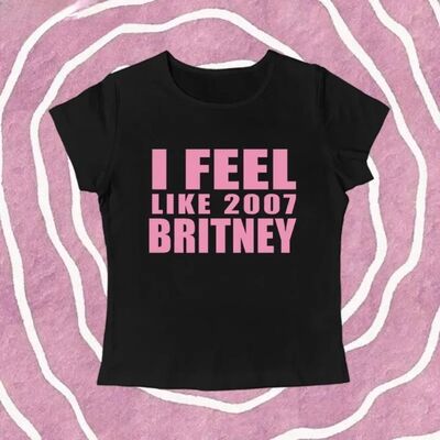Y2K 2000s Vinage Crop Top Letter Print Casual Short Sleeve T