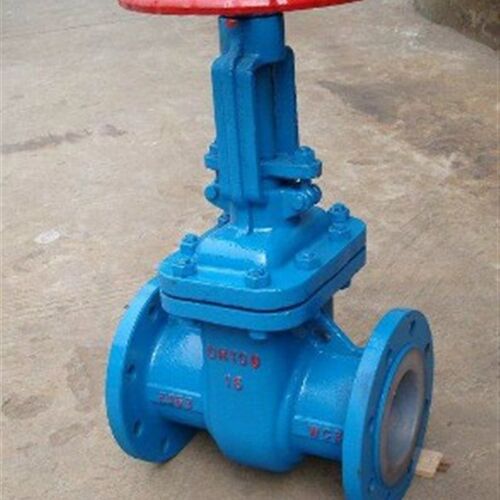 Z41F46 -16C衬氟法兰闸阀 衬氟化工闸阀 耐腐蚀性强酸碱 DN20-500
