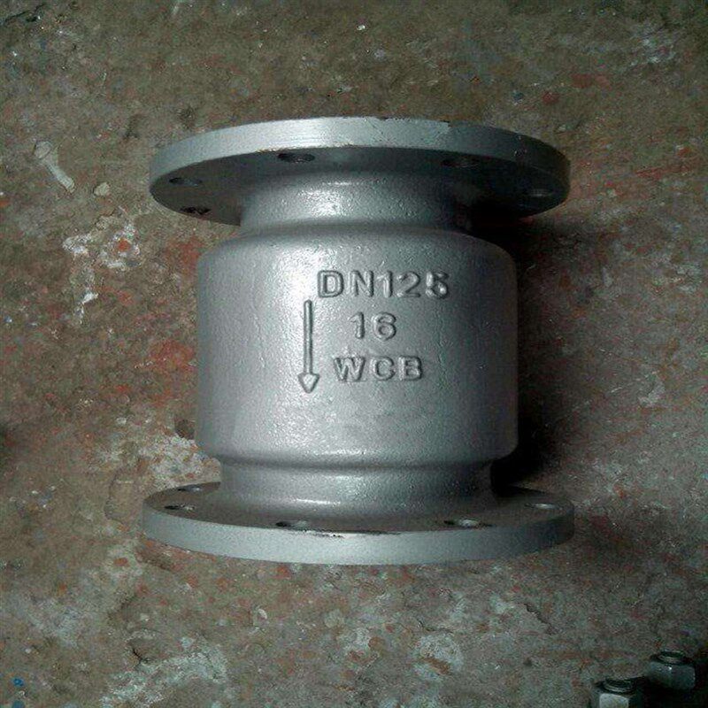H42H-16C/25C 铸钢WCB立式止回阀重型精铸消声法兰止回阀DN40-200