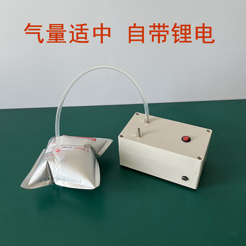 小型负压泵打气抽真空泵机吸气抽滤气体采样循环帮浦实验室12V电