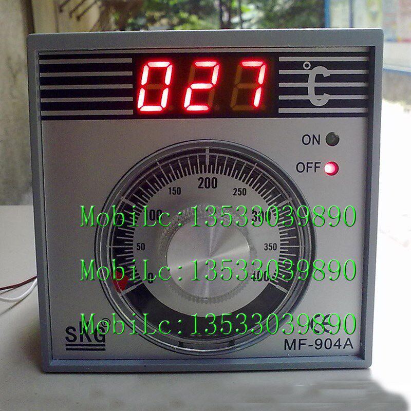 实物拍摄原装台湾SKG旋钮数显酒店MF-904A 消毒柜温控仪 温度开关