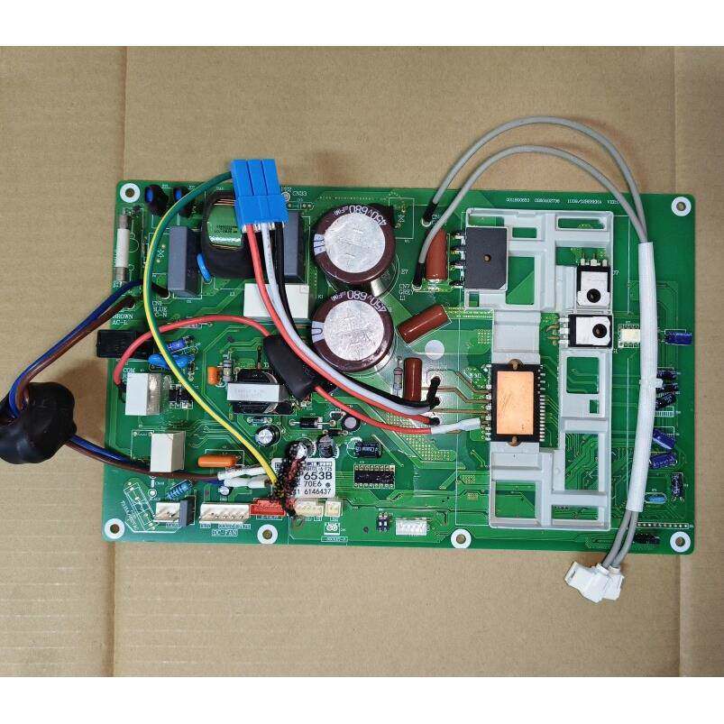 适用于海尔变频空调室外机主板0011800653B一体板653B全新