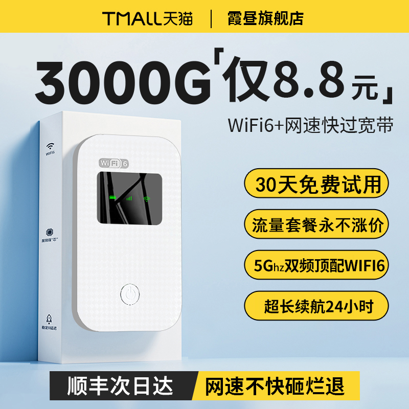 2024新款5g随身wifi全网通wifi6