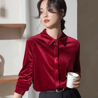 超好看的衬衣通勤气质上衣