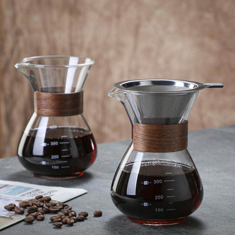 手冲咖啡漏斗咖啡分享壶咖啡套装玻璃冲泡壶挂耳滤杯免试纸冷淬壶,餐饮具,咖啡壶,淘宝优惠券,粉丝福利购,淘宝优惠卷