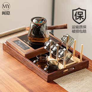 2025新款 煮茶壶玻璃蒸煮茶器电陶炉泡茶壶家用大容量茶具套装