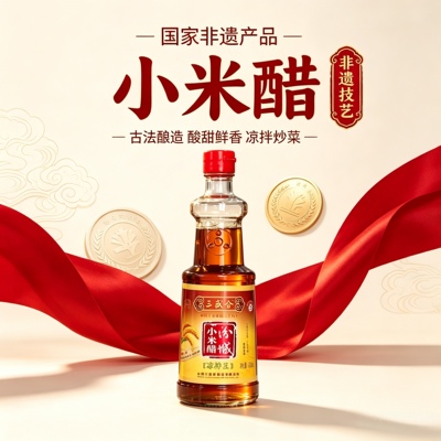 汾城新款米醋三盛合醋原浆酿造食醋家用凉拌饺子醋食用醋粮食醋