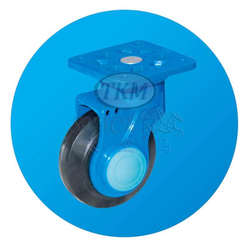 固定扶手超静音无声手推车平板车物流搬运车工业车工具车办公用车