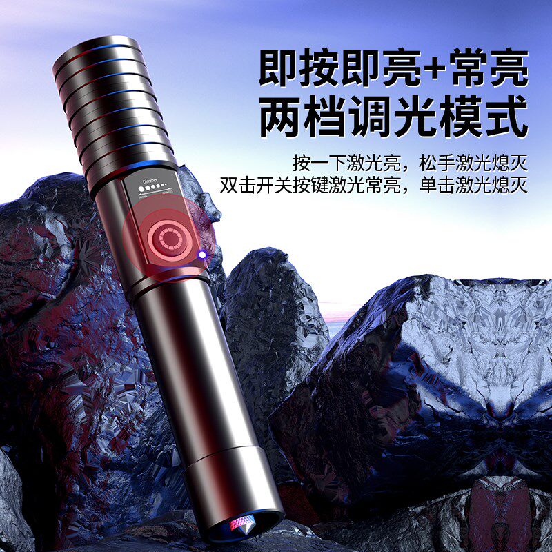 惠斯特H2大功率户外专用激光手电教练工地指示激光笔usb充电强绿