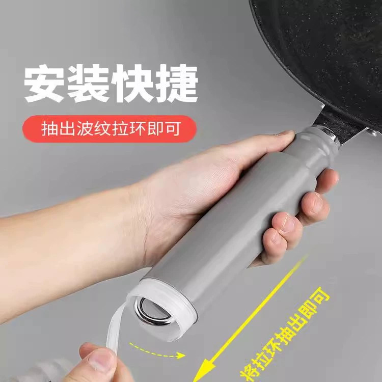 炒锅把手防烫隔热套平底铁锅锅铲耐高温矽胶握把皮锅炳大勺手柄套