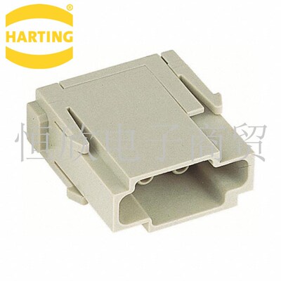 09140063001 HARTING 6芯 重载连接器 HAN E 16A 公模块 哈丁原装